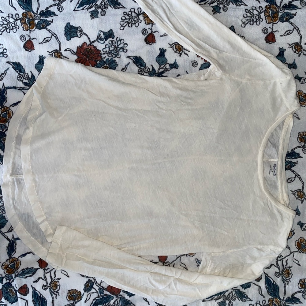 Basic cream long sleeve